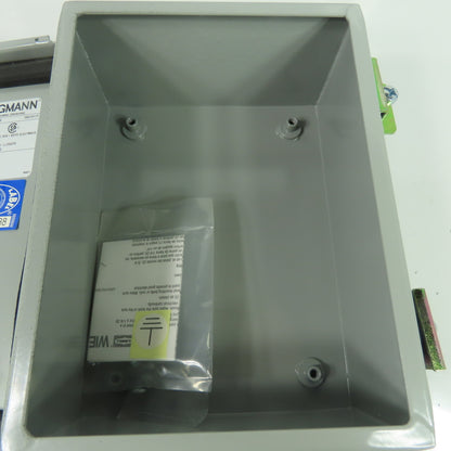 Wiegmann B080603CH NEMA 12 13 JIC Electrical Enclosure 8" x 6" x 4" NEW