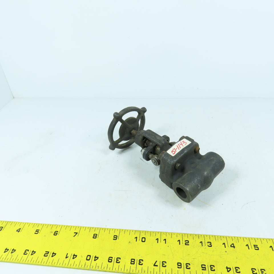 Conbraco F81-D Forged Steel Globe Valve 1975# @ 100F 3/8" Slip