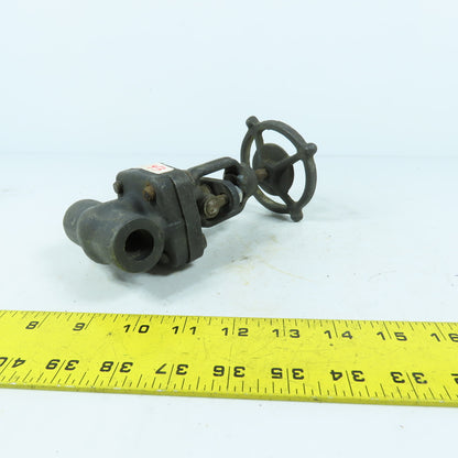 Conbraco F81-D Forged Steel Globe Valve 1975# @ 100F 3/8" Slip