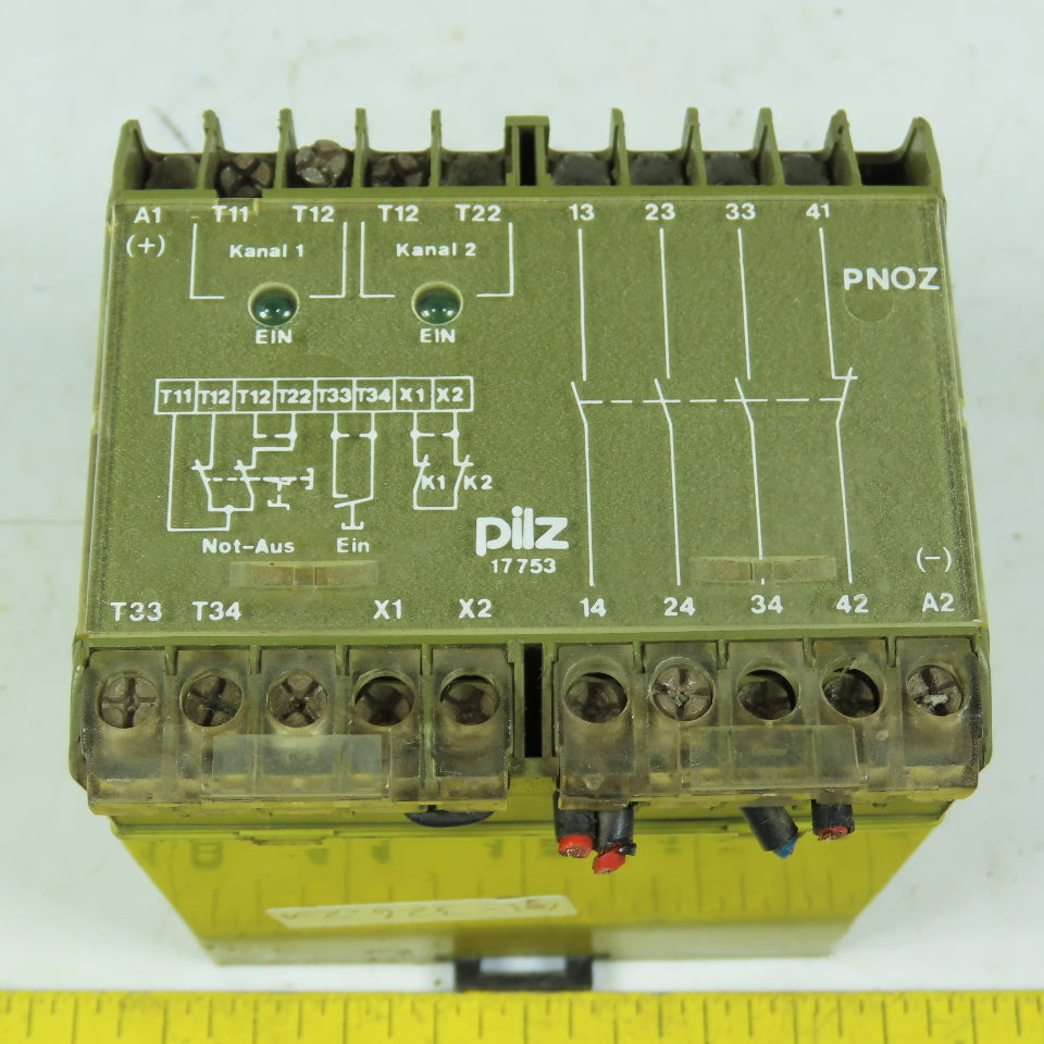 Pilz 474695 PNOZ Safety Relay 24VDC 3NO 1NC