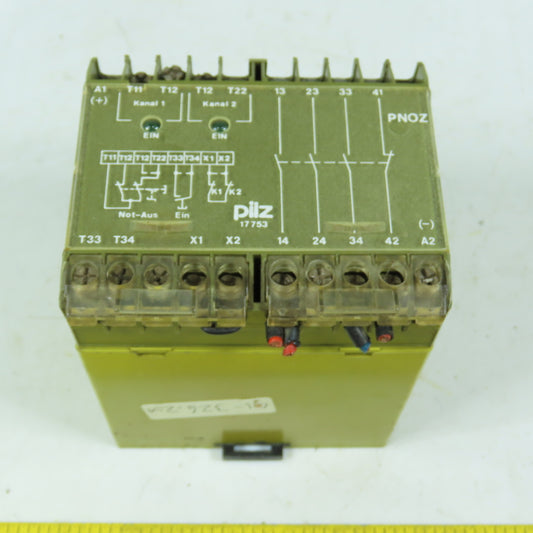 Pilz 474695 PNOZ Safety Relay 24VDC 3NO 1NC