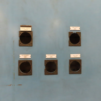 200" x 20" x 84" 5-Door Free Standing Electrical Enclosure W/ Backplate