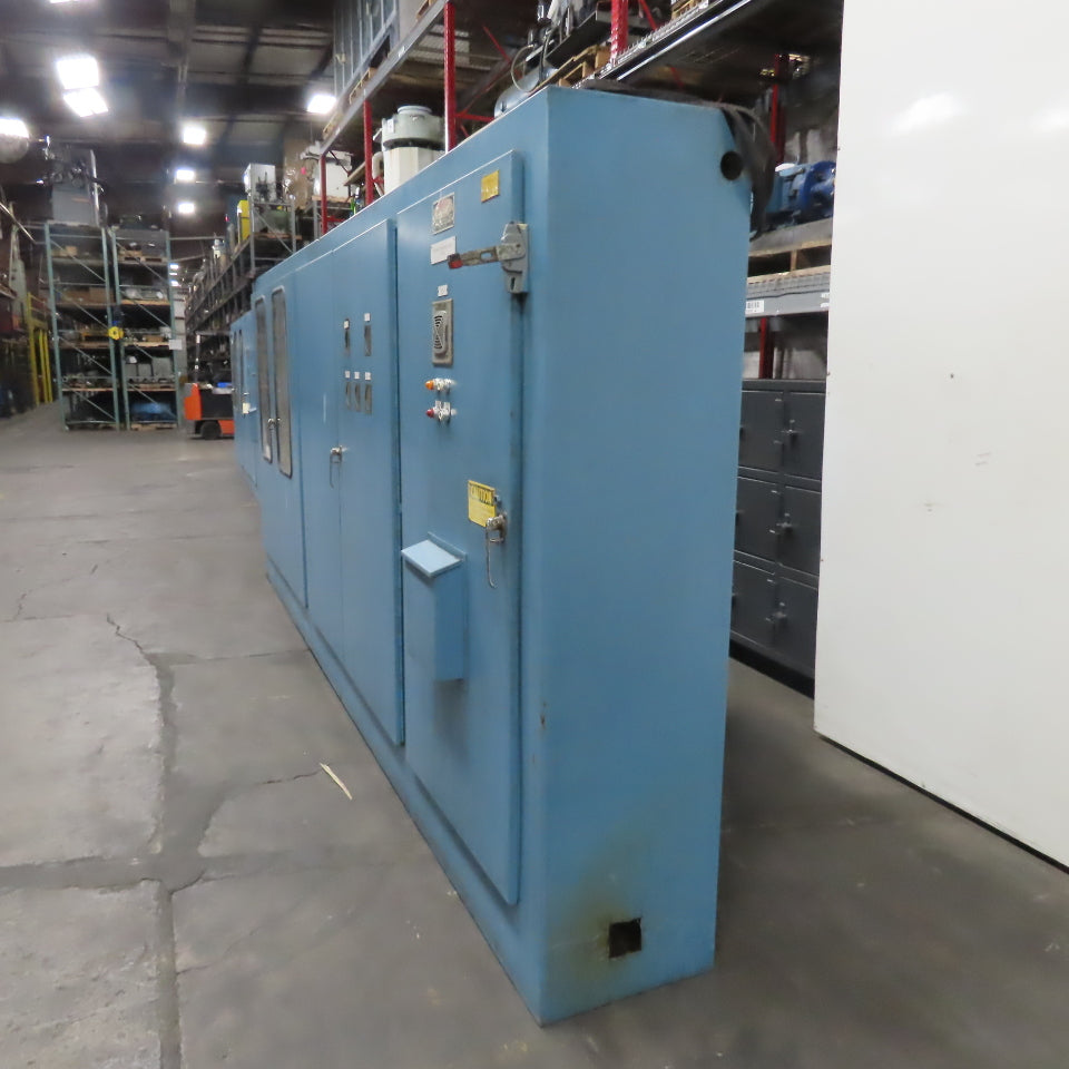 200" x 20" x 84" 5-Door Free Standing Electrical Enclosure W/ Backplate