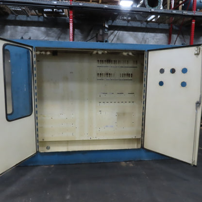 200" x 20" x 84" 5-Door Free Standing Electrical Enclosure W/ Backplate