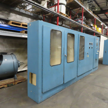 200" x 20" x 84" 5-Door Free Standing Electrical Enclosure W/ Backplate
