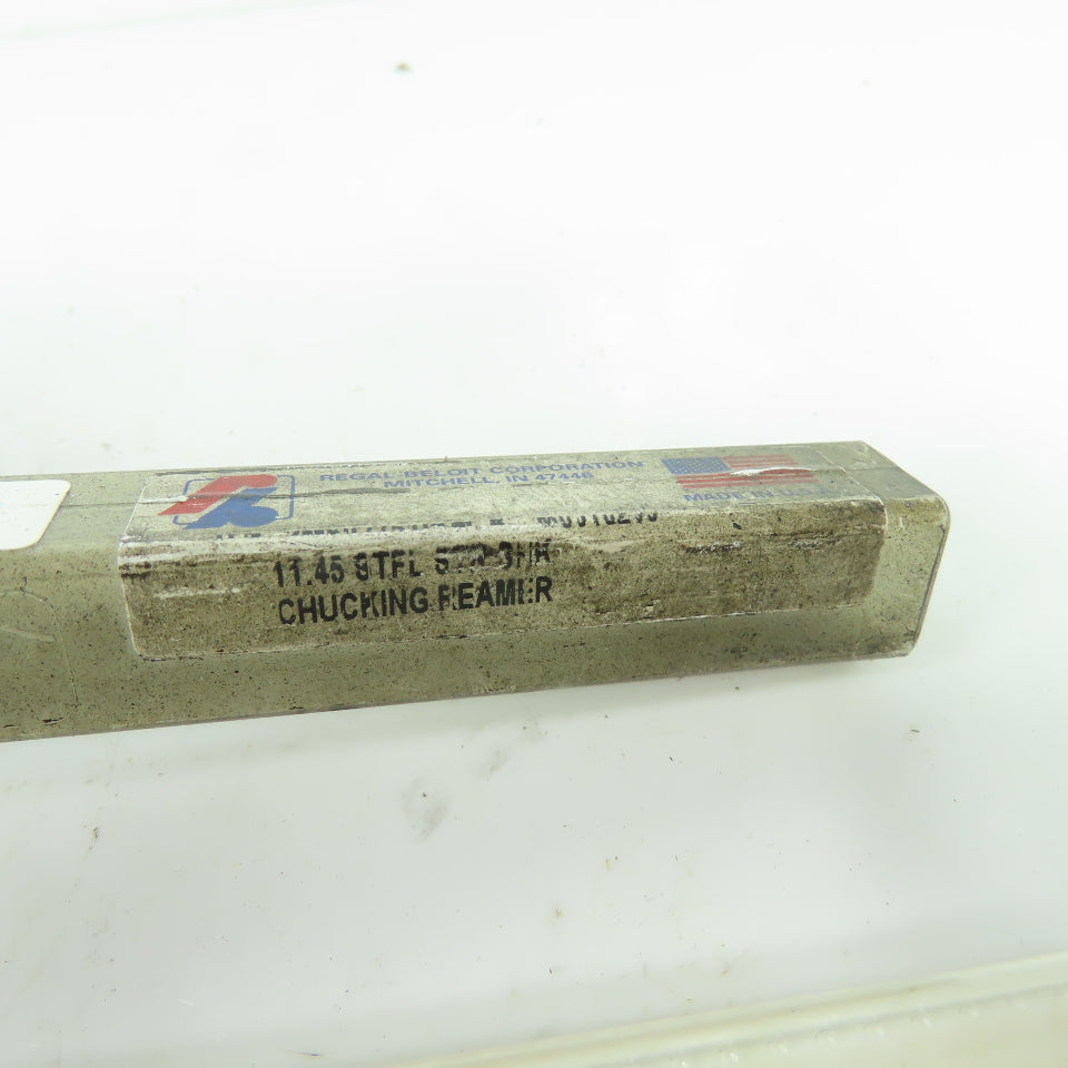 Regal Beloit 4508 11.45mm Straight 6-Flute Chucking Reamer 7" OAL