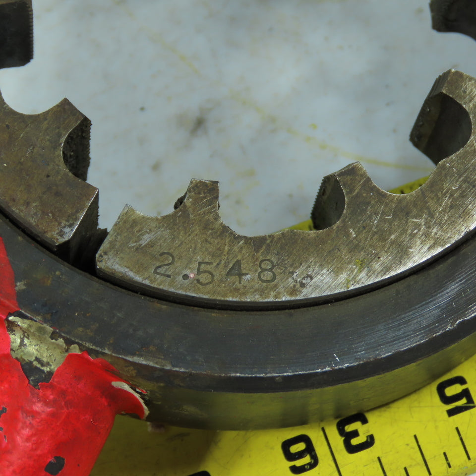 Greenfield 2.548" Manual Pipe Threader Die with Handle