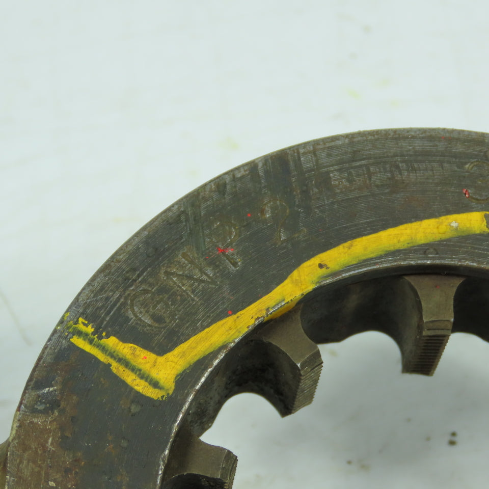 Greenfield 2.548" Manual Pipe Threader Die with Handle