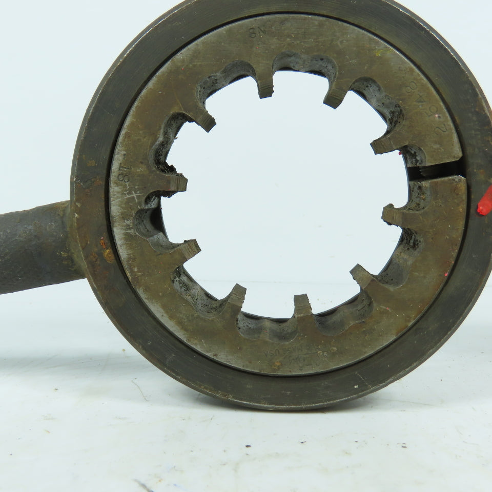 Greenfield 2.548" Manual Pipe Threader Die with Handle