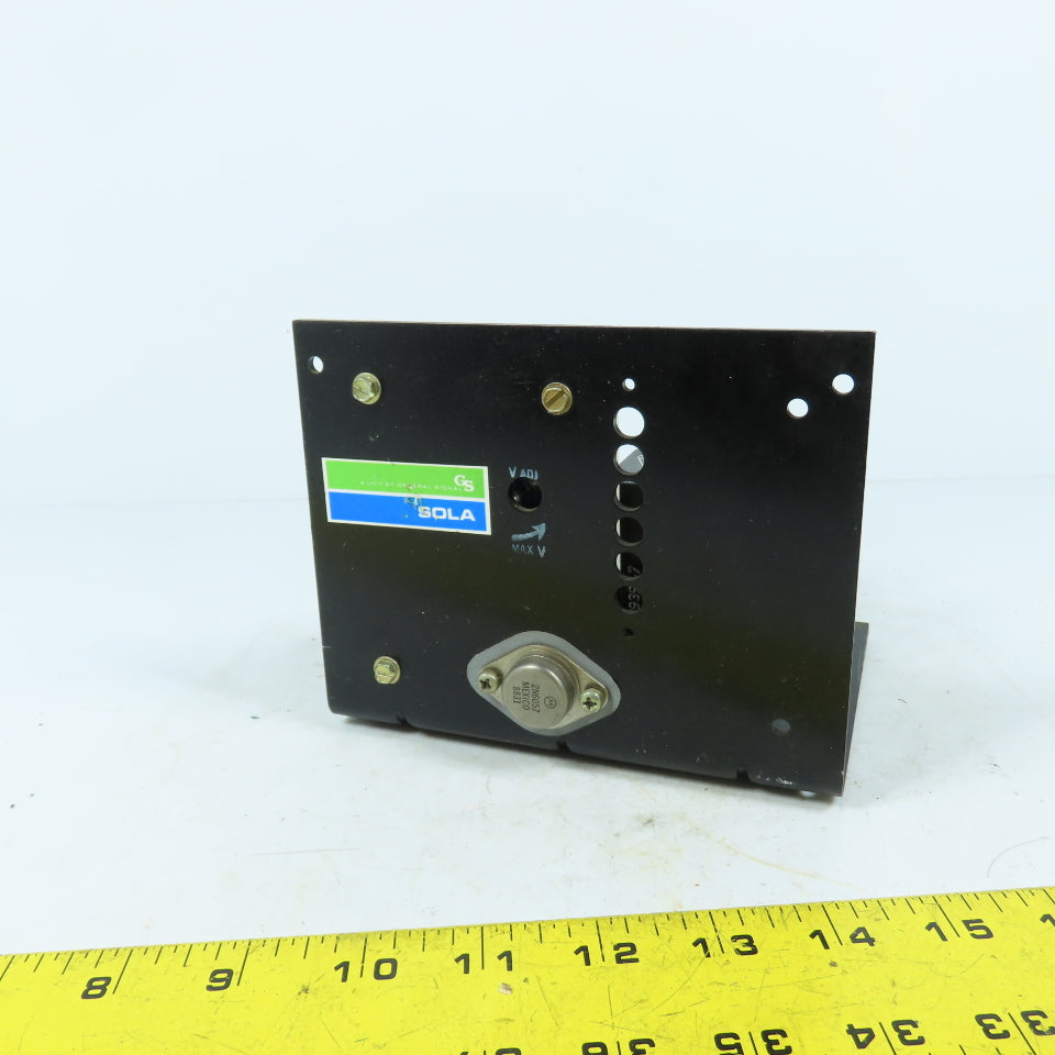 Sola Electric 83-05-260-2 Open Frame Linear Power Supply 50VDC 6A 120VAC Input