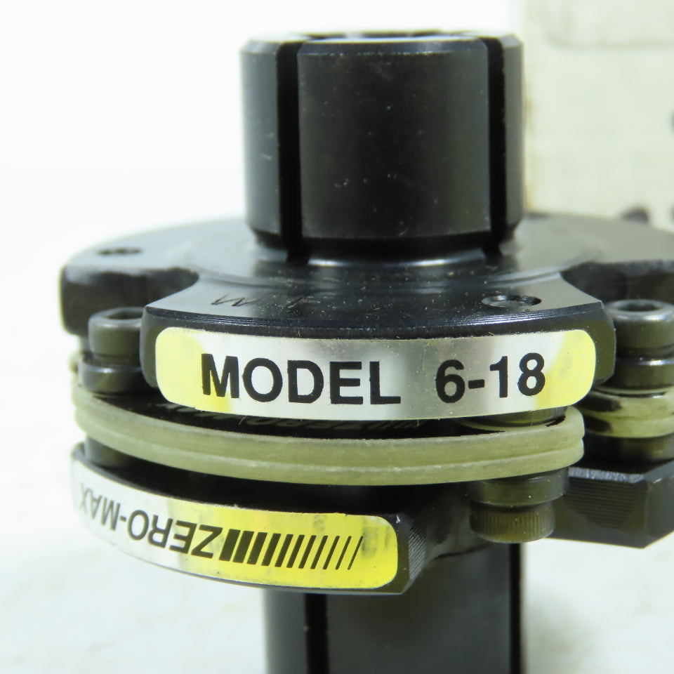 Zero-Max 236 6-18 CD Coupling with (2) Aluminum Shaft Hubs