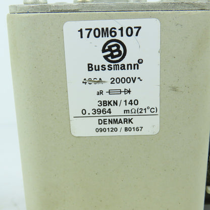 Bussmann 170M6107 450A 2000V High Speed Square Body Fuse