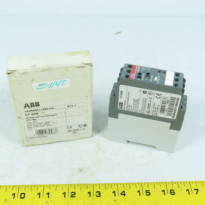ABB CT-AHS 1SVR430113R0100 Off Delay Auxiliary Supply Time Relay 110-240VAC