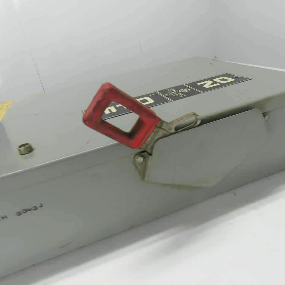 General Electric TH3363J 100A 3-Pole Fusible Safety Disconnect Switch 600VAC