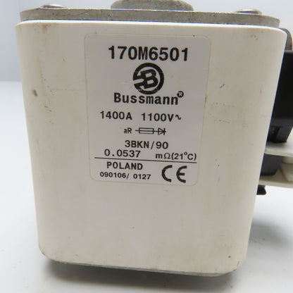 Bussmann 170M6501 1400A 1100V Fast Acting Fuse