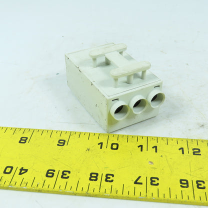 Siemens 3RV1915-5B 3-Phase Busbar Power Feed Terminal 690V 63A