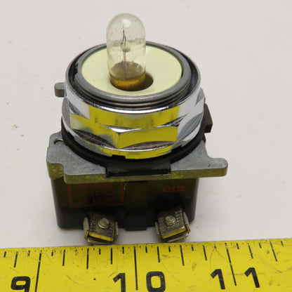 Cutler-Hammer 10250T206N Standard Type Industrial Indicator Light 120V