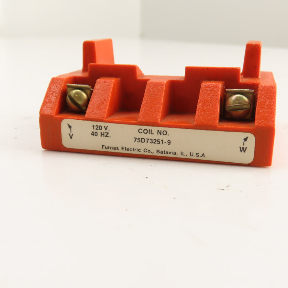 Furnas Electric Co. 75D73251-9 Magnetic Starter Coil 120V 40Hz