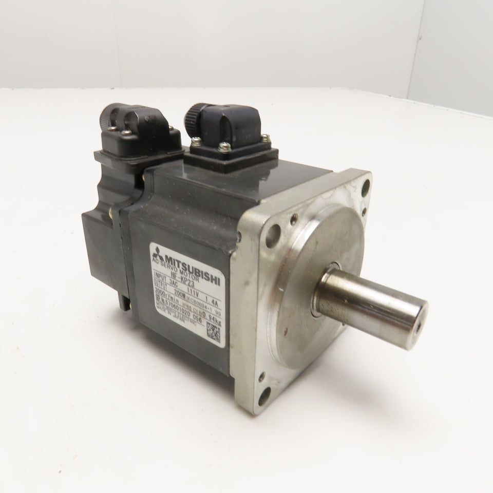 Mitsubishi HF-KP23 AC Servo Motor 200W 111V 1.4A 3000RPM