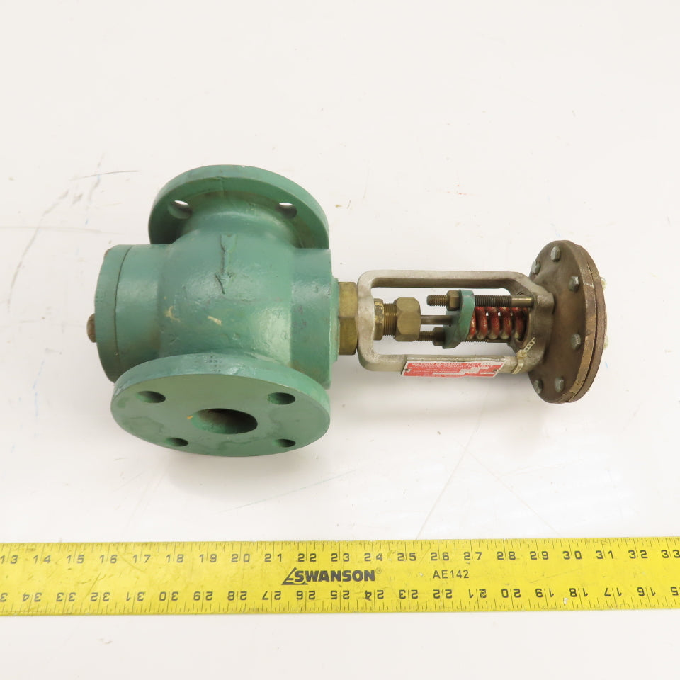 Watson McDaniel Style 221 Pressure Regulating Valve 125 PSI Max 50-175 PSI 1-7/8