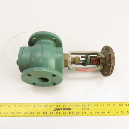 Watson McDaniel Style 221 Pressure Regulating Valve 125 PSI Max 50-175 PSI 1-7/8