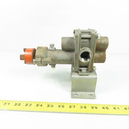 MAC 82A-AC-BKA-TM-DAAP-4DA Dual Pneumatic Solenoid Valve Manifold 120VAC 150PSI
