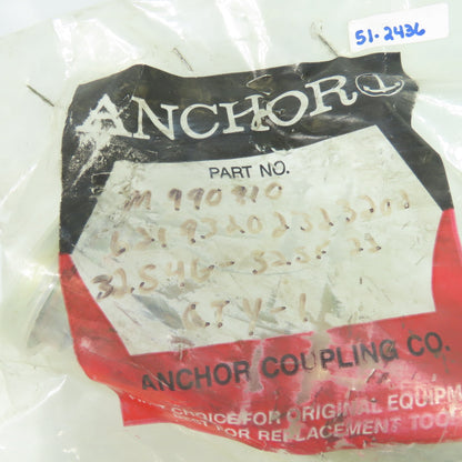 Anchor Coupling Co. M 99. 810 Hydraulic Fitting Coupling NEW