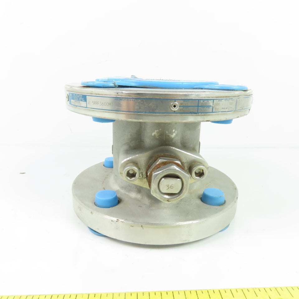Jamesbury 2 5RRF3600MT 2" 600# Flanged Stainless Steel Ball Valve MTFE Seat
