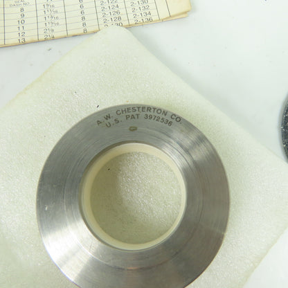 Chesterton 07434 Mechanical Seal Factory Rebuilt 316 Stainless Steel #10 RB S/A