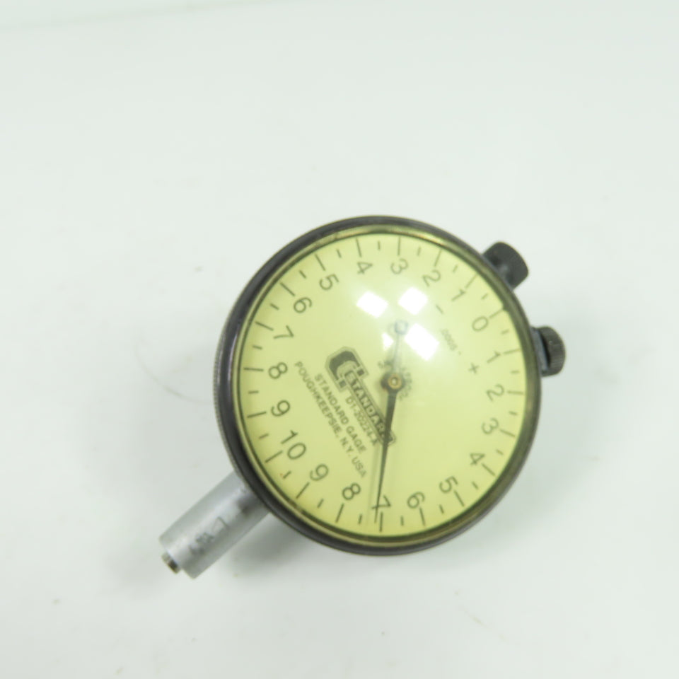 Standard Gage D1-20224-A Dial Indicator .0005" Shockproof Lug Back
