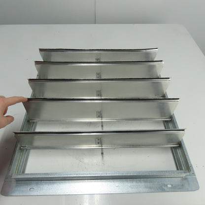 Gravity Backdraft Damper Exhaust Shutter 20" x 20"