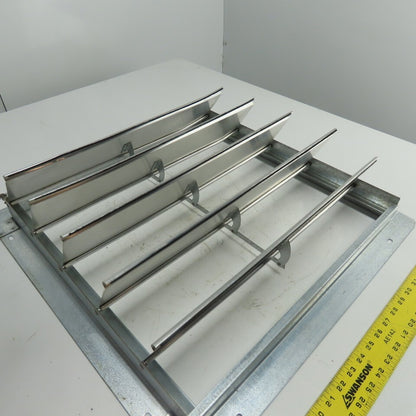 Gravity Backdraft Damper Exhaust Shutter 20" x 20"