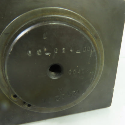 301B2F4A 6 Port Aluminum Hydraulic Rotary Union Manifold 5.5" x 5.25" x 4.5"