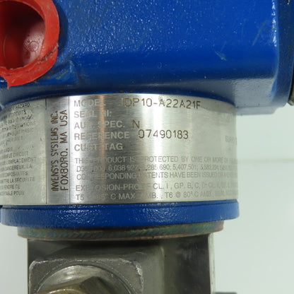 Foxboro 83 F-D1HS1SSTNA Vortex Flowmeter 1.5-150 CF8M Stainless 12.5-42VDC