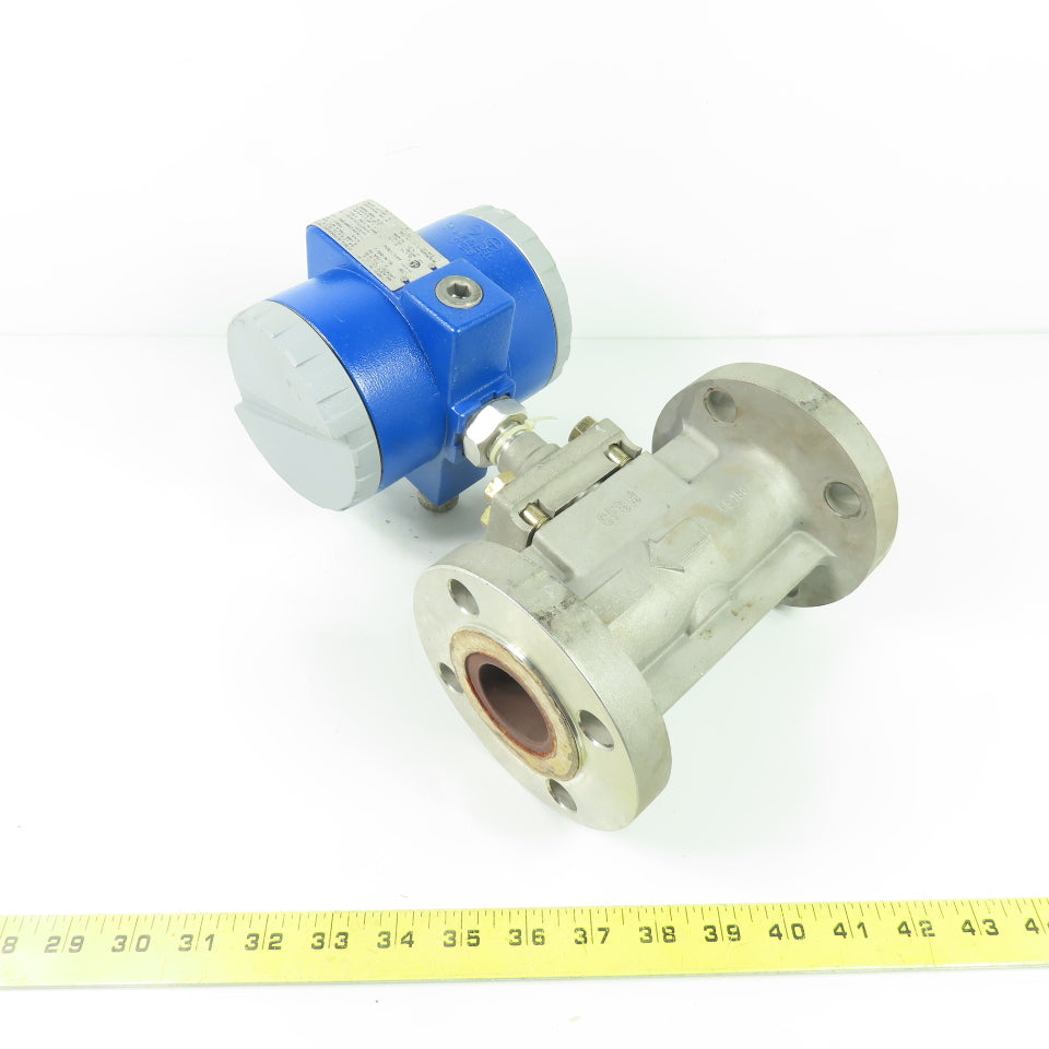 Foxboro 83 F-D1HS1SSTNA Vortex Flowmeter 1.5-150 CF8M Stainless 12.5-42VDC