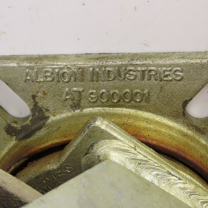 Albion AT 900001 Heavy Duty Cast iron Swivel Casters 10" x 3" Lot Of 2