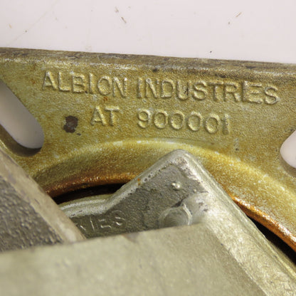 Albion AT 900001 Heavy Duty Cast iron Swivel Casters 10" x 3" Lot Of 2