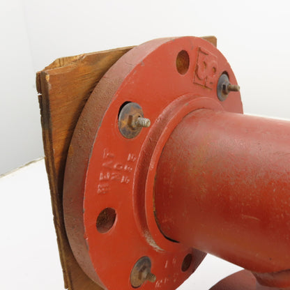 4-150 4" x 4" x 4" 150 LB Flanged Industrial Pipe Tee