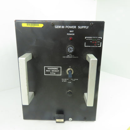 GEM 80 8917-4003 8917 Power Supply 110V/220V