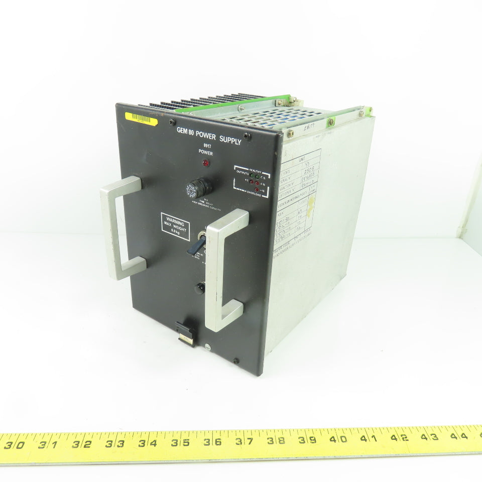 GEM 80 8917-4003 8917 Power Supply 110V/220V