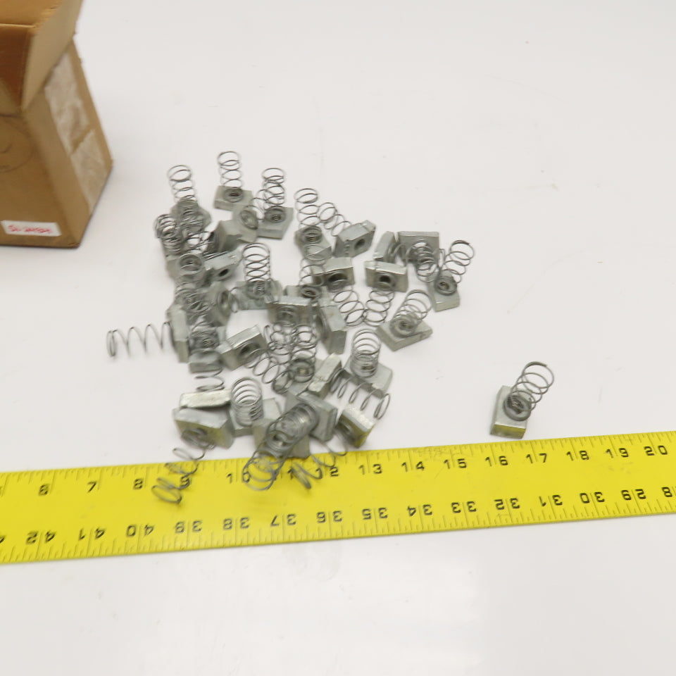 1/2" Spring Strut Nut 3/8-16 Thread Lot Of 35