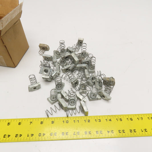 1/2" Spring Strut Nut 3/8-16 Thread Lot Of 35