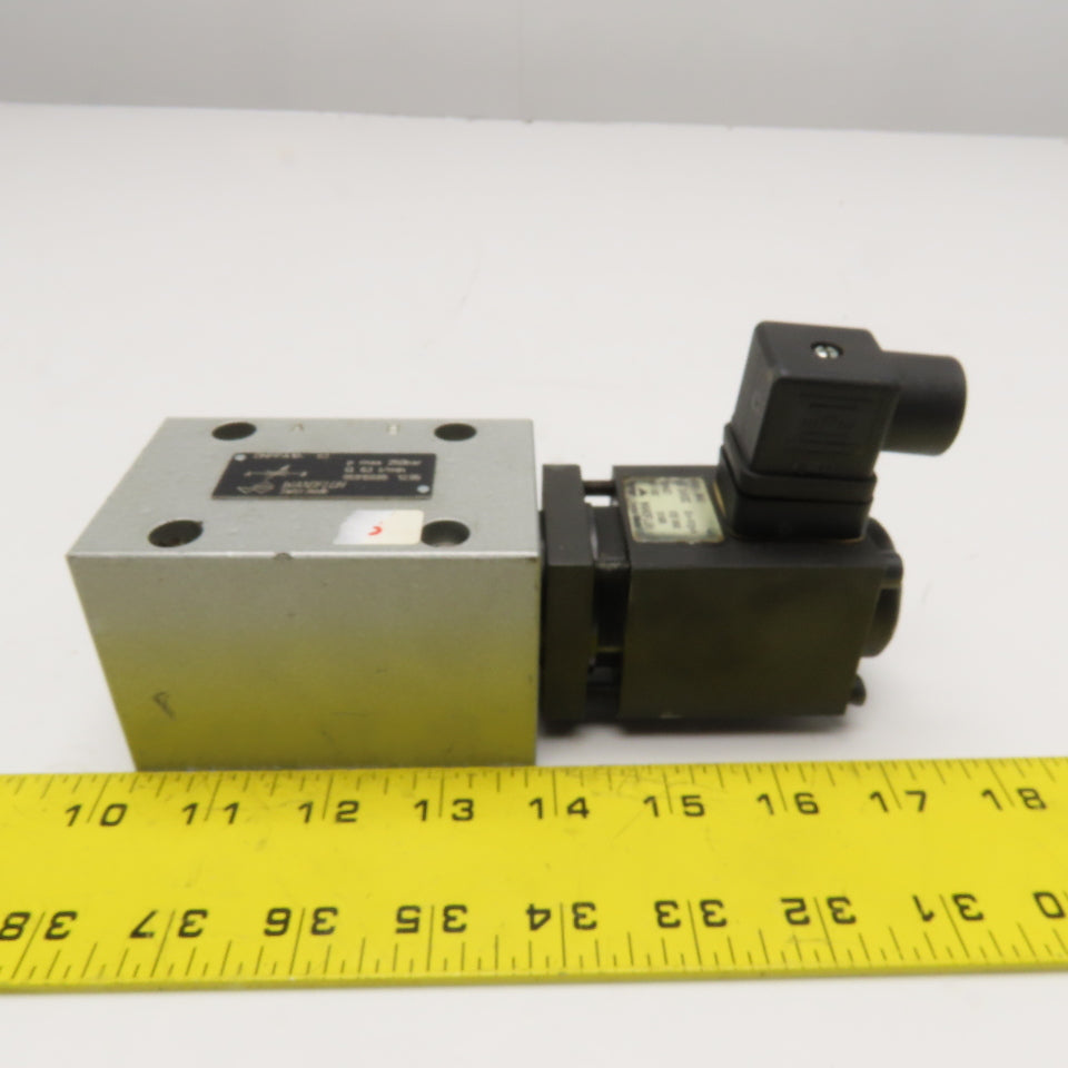 Wandfluh 95915585 DNPFA10-63 Solenoid Hydraulic Control Valve 24VDC 250bar