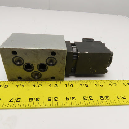 Wandfluh 95915585 DNPFA10-63 Solenoid Hydraulic Control Valve 24VDC 250bar