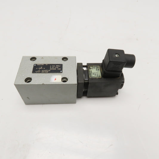 Wandfluh 95915585 DNPFA10-63 Solenoid Hydraulic Control Valve 24VDC 250bar