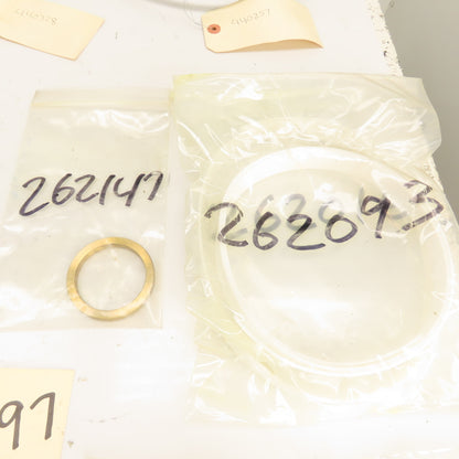 Surftran Extrudehone Machine Hydraulic Seal & Component Huge Lot 22 Pieces