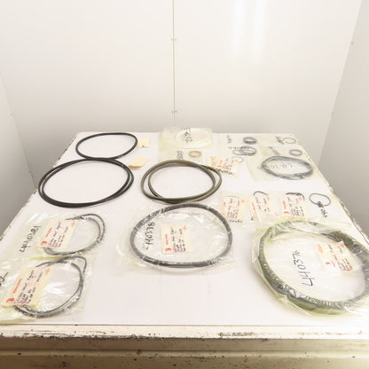 Surftran Extrudehone Machine Hydraulic Seal & Component Huge Lot 22 Pieces