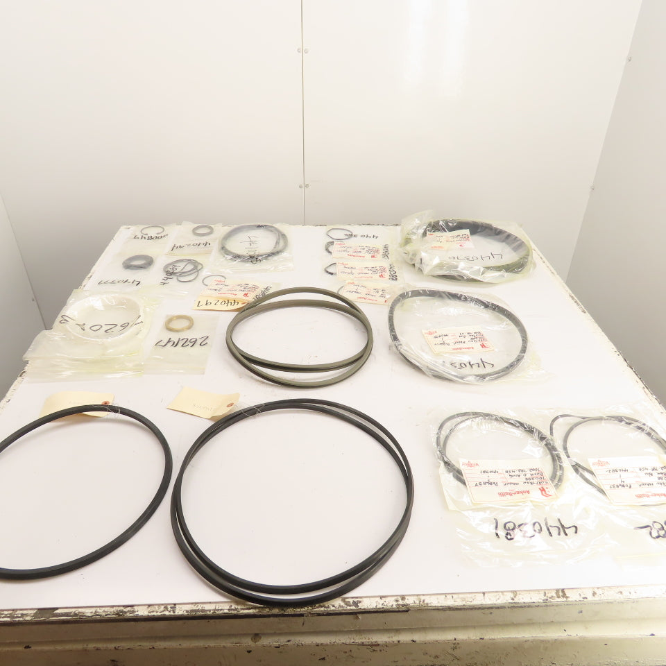 Surftran Extrudehone Machine Hydraulic Seal & Component Huge Lot 22 Pieces