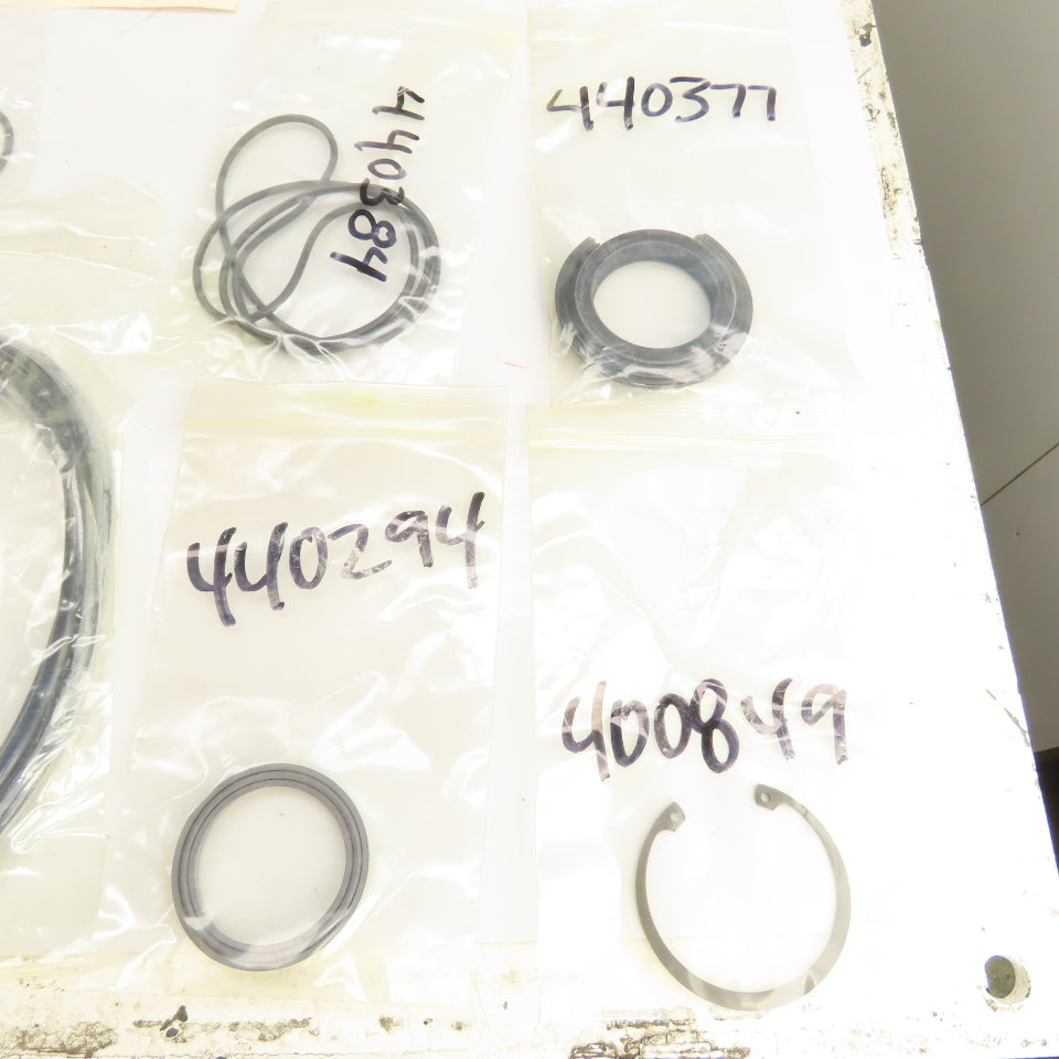 Surftran Extrudehone Machine Hydraulic Seal & Component Huge Lot 22 Pieces