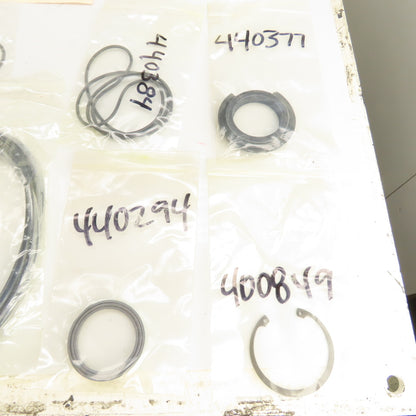 Surftran Extrudehone Machine Hydraulic Seal & Component Huge Lot 22 Pieces